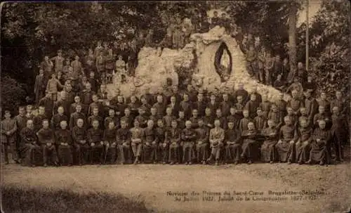 Ak Brugelette Wallonien Hennegau, Noviziat der Priester von Sacre Coeur, 1927