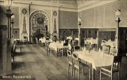 Ak Bad Oeynhausen in Westfalen, Kurhaus, Weinrestaurant