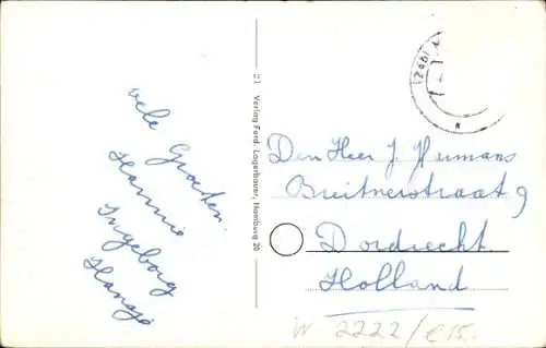 Ak Marne in Holstein Dithmarschen, Teilansichten, Straßenpartie