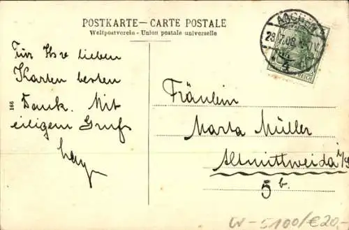 Ak Aachen, Hochstraße