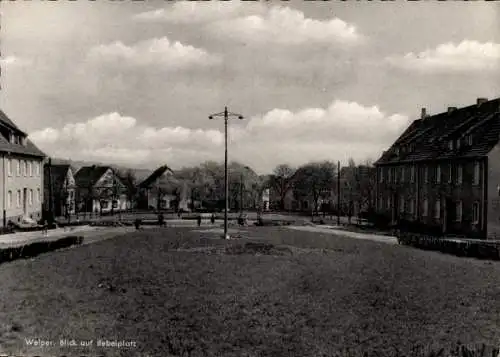 Ak Welper Hattingen an der Ruhr, Bebelplatz