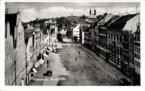 Ak Vilsbiburg in Niederbayern, Stadtplatz