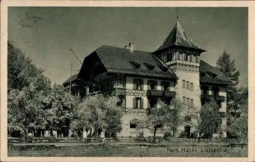 Ak Oberstdorf im Oberallgäu, Park Hotel Luitpold