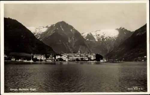 Ak Balholm Sogn Norwegen, Kvikne Hotel, Panorama