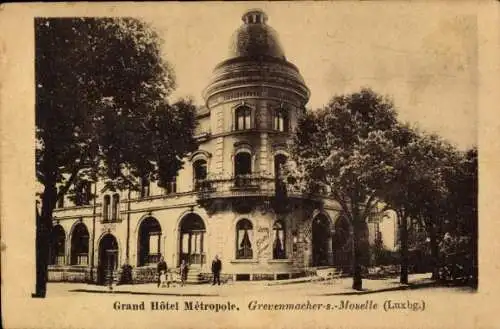 Ak Grevenmacher Luxemburg, Grand Hotel Metropole