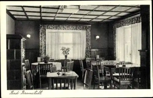 Ak Bad Bramstedt in Holstein, Eisdiele und Café Hans Gripp, Bleeck 27