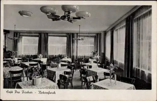 Ak Hohenfurch in Oberbayern, Café Waldlust, Inh. Franz Fischer