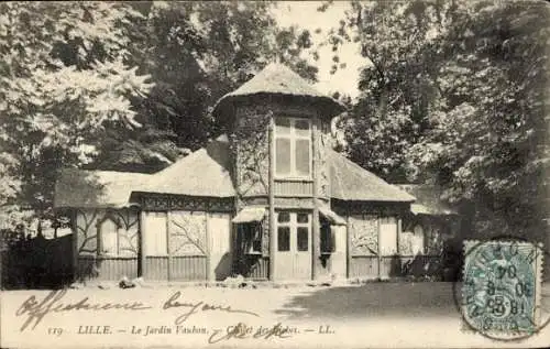 Ak Lille Nord, Jardin Vauban, Chalet des Diabes