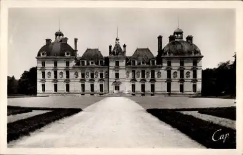 Ak Cour Cheverny Loir et Cher, Chateau