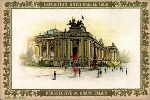 Litho Paris VIII, Grand Palais, Expo 1900