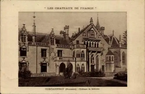 Ak Concarneau Finistère, Château de Kériolet