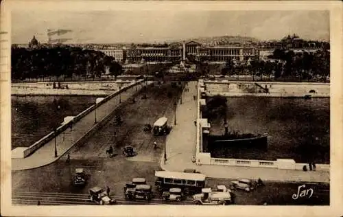 Ak Paris VIII., Place de la Concorde, Seine