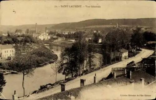 Ak Saint Laurent Épinal Lorraine Vosges, Gesamtansicht