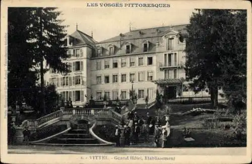 Ak Vittel Lothringen Vogesen, Grand Hotel de l’Establishment