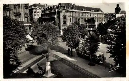 Ak Saint Etienne Loire, Square Massenet und Hotel