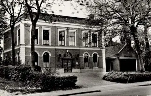 Ak Metslaves-Friesland Niederlande, Rathaus