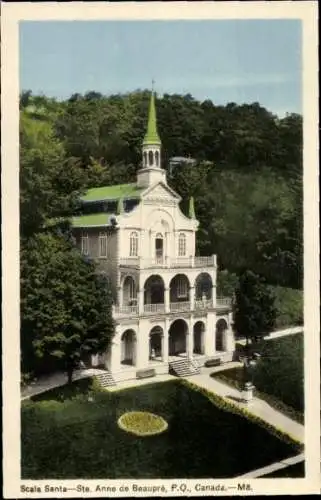 Ak Sainte Anne de Beaupré Québec Kanada, Scala Santa