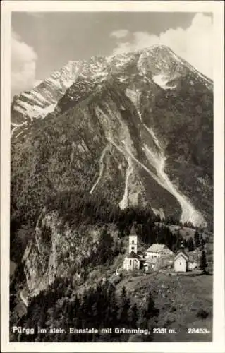 Ak Stainach Pürgg Steiermark, Ennstal, Grimming