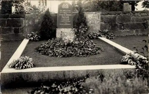 Foto Ak Grudziądz Graudenz Westpreußen, Grabstätte von Friedrich Wilhelm Neitsch