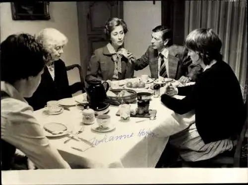 Foto Schauspielerin Johanna Hofer, Beate S., Autogramm