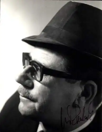 Foto Schauspieler H. W. Knobloch, Autogramm