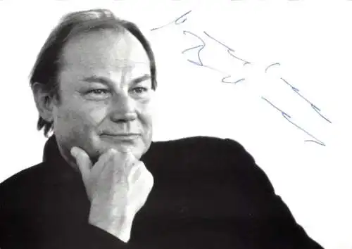 Ak Schauspieler Klaus-Maria Brandauer, Portrait, Autogramm