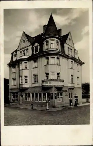 Ak Sonneberg in Thüringen, Konditorei Café Räder, Bahnhofstraße