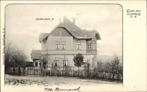 Ak Eisenberg in Thüringen, Villa Bismarckstraße 10