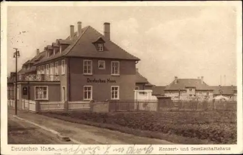 Ak Weißenfels an der Saale, Deutsches Haus, Konzert- und Gesellschaftshaus