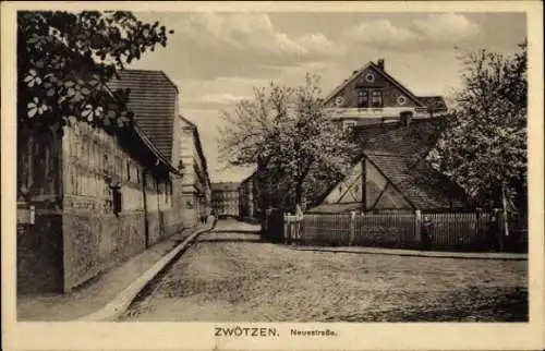 Ak Zwötzen Gera in Thüringen, Neuestraße