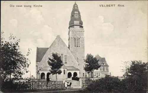 Ak Velbert im Rheinland, Neue evangelische Kirche