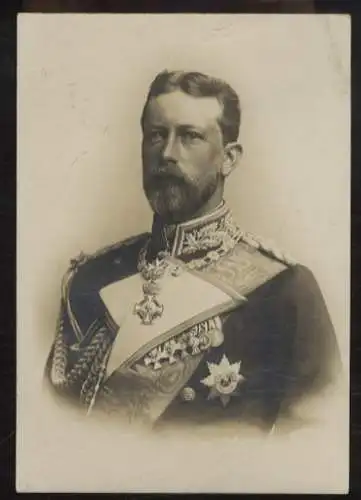 Fotografie Portrait Prinz Heinrich von Preußen