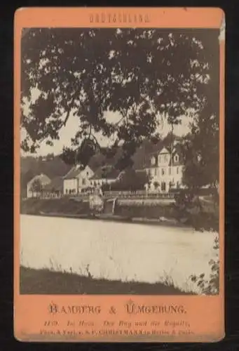 CdV Foto Bamberg u. Umgebung Im Hain, Bug und Regnitz