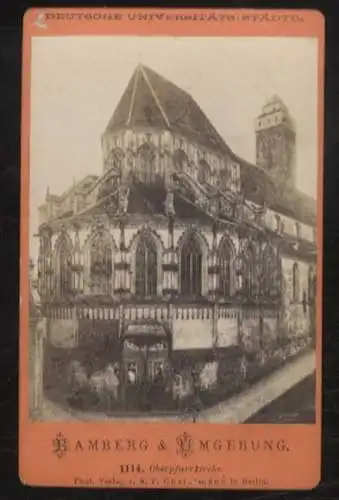 CdV Foto Bamberg u. Umgebung, Oberpfarrkirche