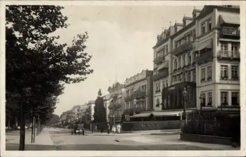 Ak Bad Homburg vor der Höhe Hessen, Kaiser Friedrich Promenade