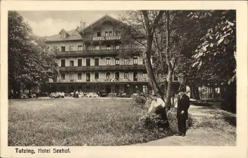 Ak Tutzing am Starnberger See Oberbayern, Hotel Seehof