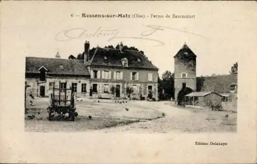 Ak-Ressonnationen zu Matz Oise, Ferme de Bazencourt