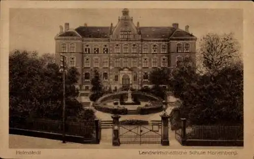 Ak Helmstedt in Niedersachsen, Landwirtschaftliche Schule Marienberg