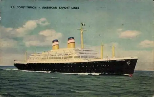 Ak Dampfer Constitution, American Export Lines