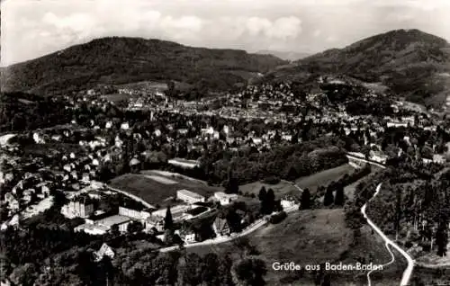 Ak Baden Baden am Schwarzwald, Stadtteil Tiergarten, Hotel Tannenhof, Südwest-Funk