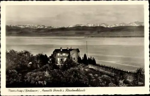 Ak Meersburg am Bodensee, Annette Drostes Fürstenhäusle