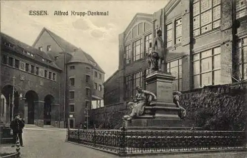 Ak Essen im Ruhrgebiet, Alfred-Krupp-Denkmal