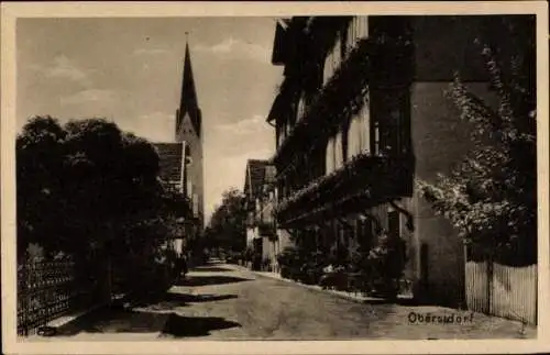 Ak Oberstdorf im Oberallgäu, Kirchstraße, Hotel Löwen