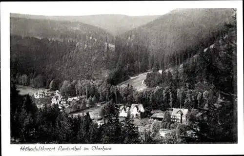 Ak Lautenthal Langelsheim im Oberharz, Panorama