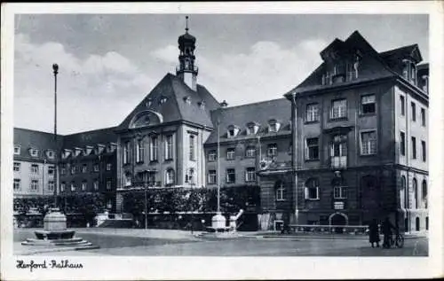 Ak Herford in Westfalen, Rathaus