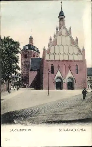 Ak Luckenwalde in Brandenburg, Sankt Johanniskirche