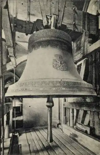 Ak Görlitz in der Lausitz, große Glocke in der Peterskirche