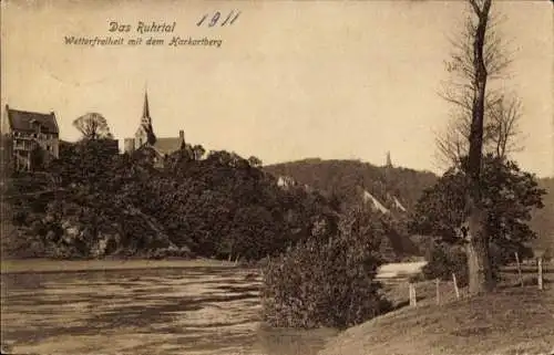 Ak Wetter an der Ruhr, Wetterfreiheit, Harkortberg