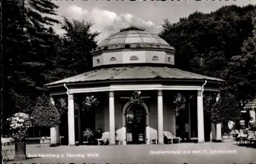 Ak Bad Meinberg am Teutoburger Wald, Quellentempel