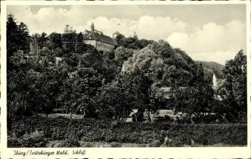 Ak Bad Iburg am Teutoburger Wald, Schloss